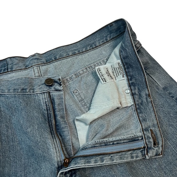 Vintage Lee Riders Blue Jeans Women’s 18M Thick Denim USA Made - Picture 4 of 7